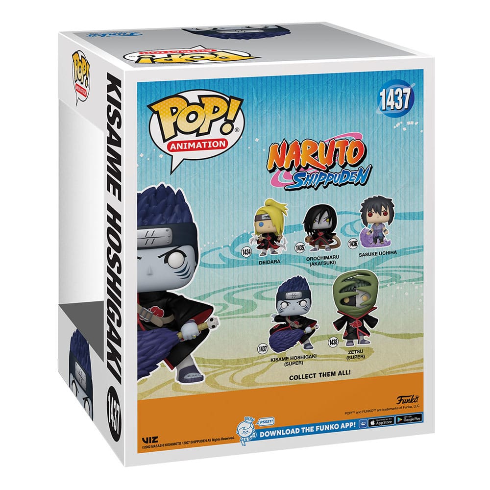 Naruto POP di grandi dimensioni! Figura in vinile Kisame 15 cm