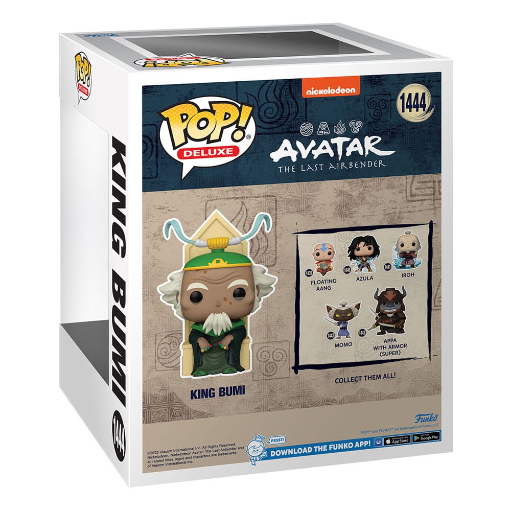 Avatar: La leggenda di Aang POP! Figura in vinile deluxe Re Bumi 9 cm