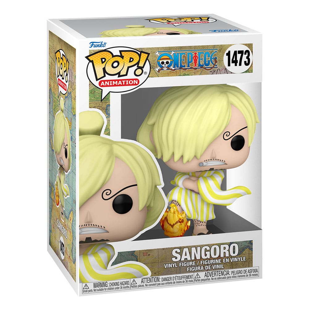 One Piece POP! Animazione Figura in vinile Sangoro (Wano) 9 cm