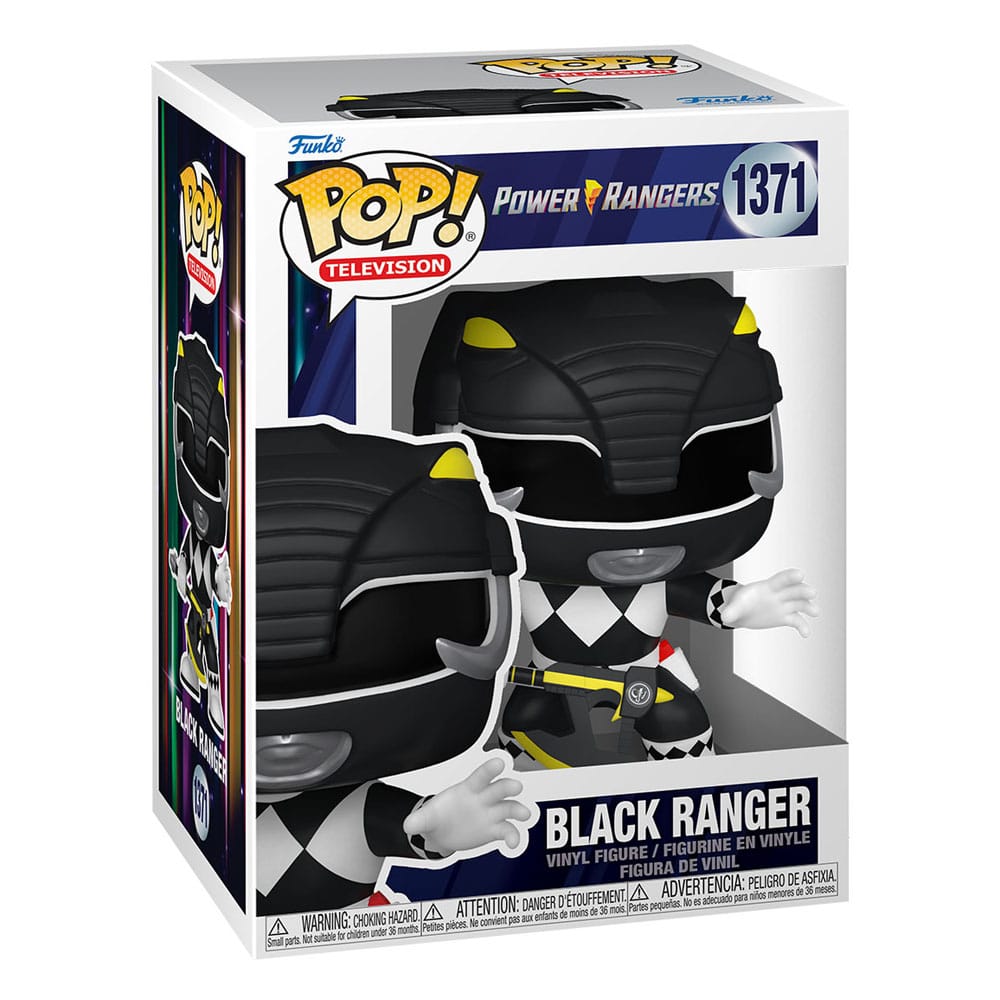 Power Rangers 30th POP! Black Ranger TV Vinyl Figure 9 cm