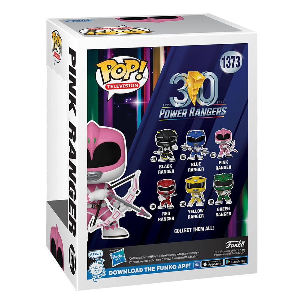 Power Rangers 30th POP! TV Vinyl Figure Pink Ranger 9 cm