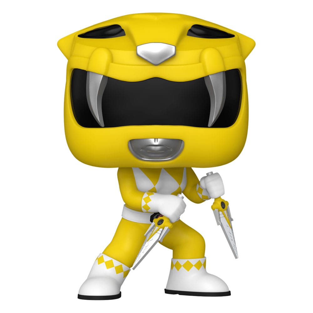 Power Rangers 30th POP! TV Yellow Ranger Vinyl Figure 9 cm