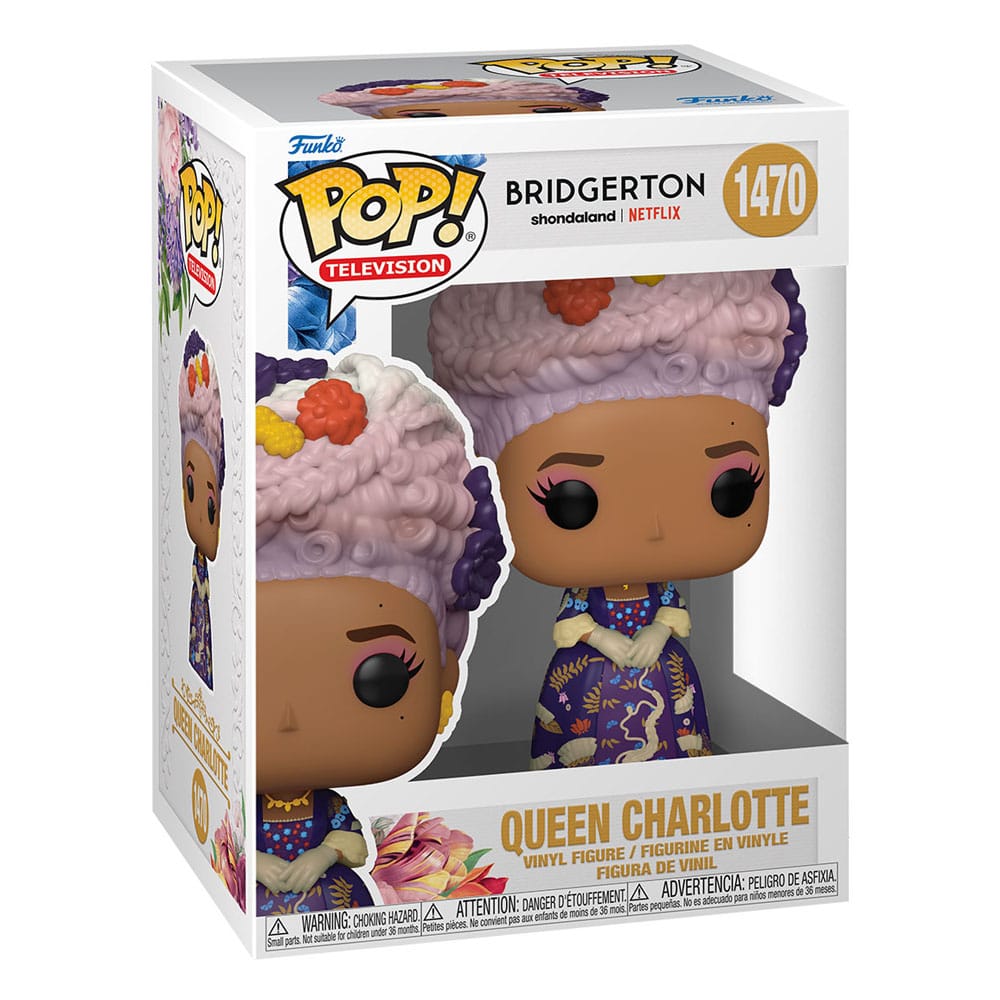 Bridgerton POP! TV Vinyl Figure Queen Charlotte 9 cm