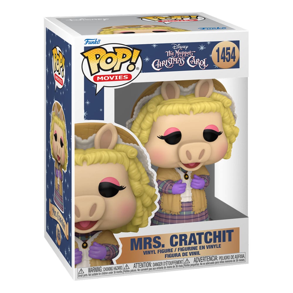 The Muppet Christmas Carol POP! Disney Vinyl Figure Miss Piggy 9 cm