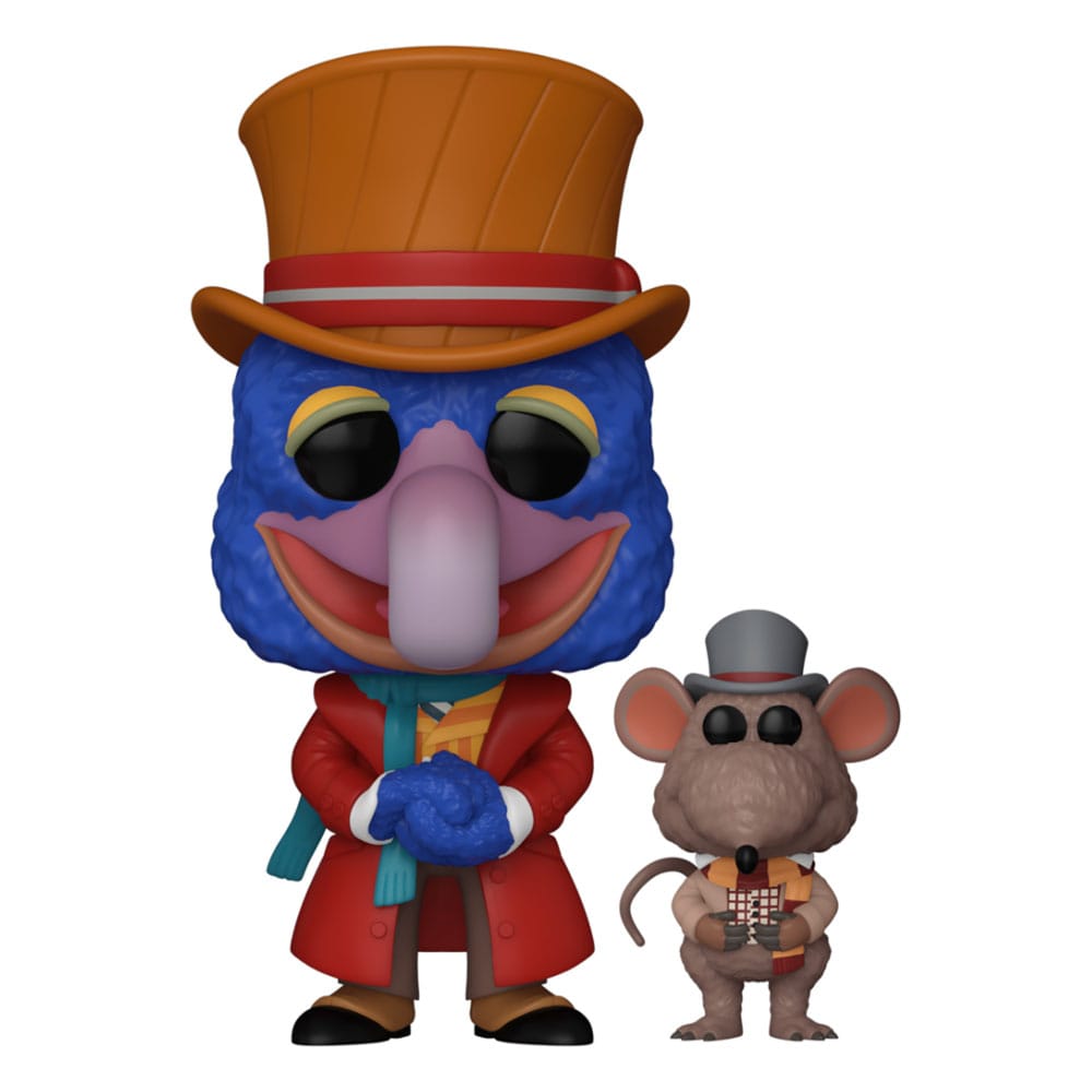 The Muppet Christmas Carol POP! Disney Vinyl Figure Gonzo w/Rizzo 9 cm