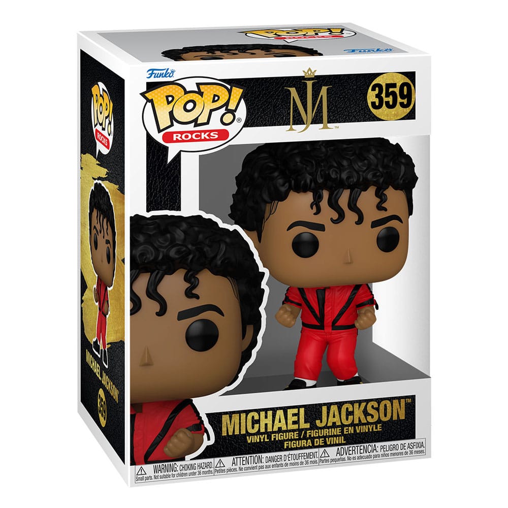Michael Jackson POP! Figura in vinile Rocks Thriller 9 cm