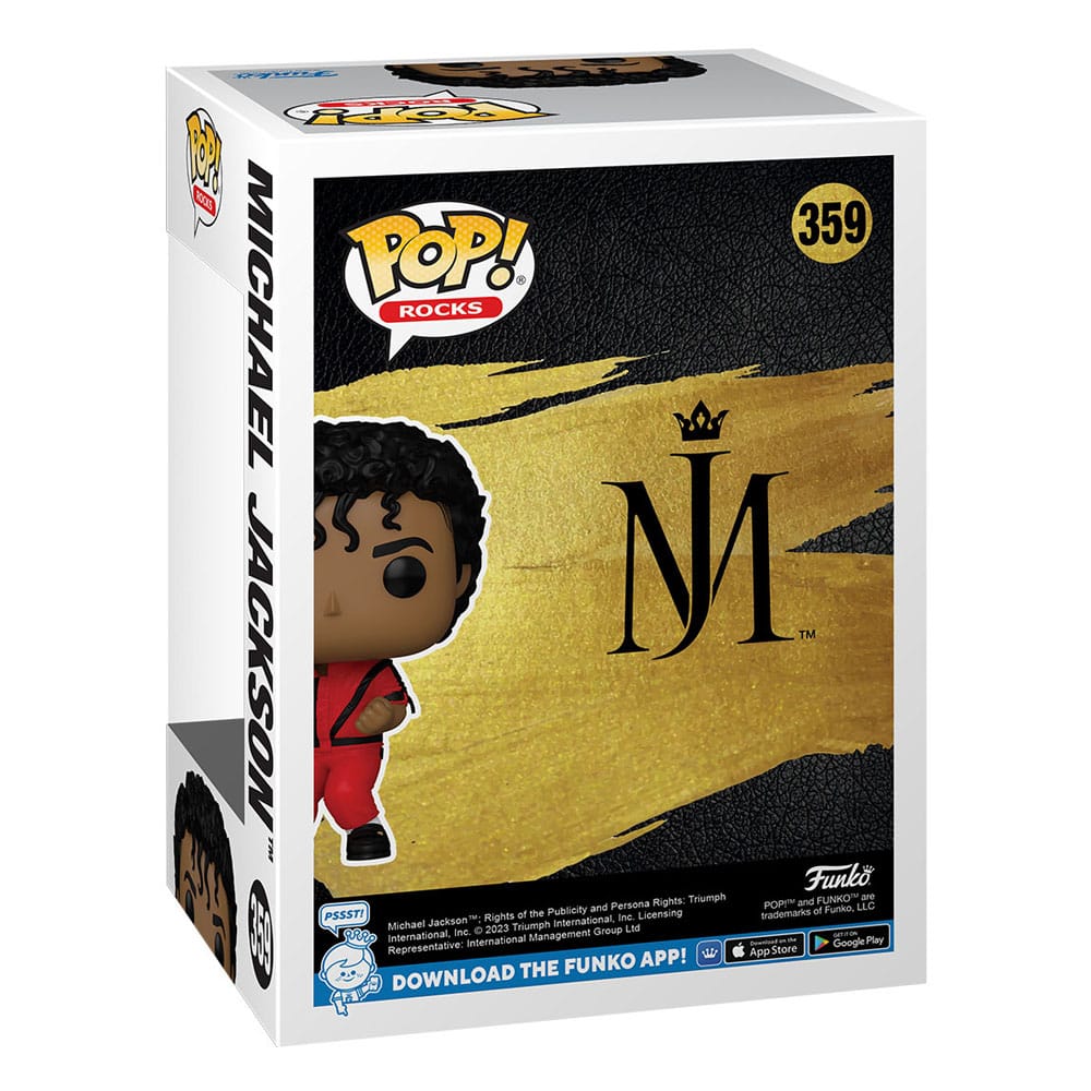 Michael Jackson POP! Figura in vinile Rocks Thriller 9 cm