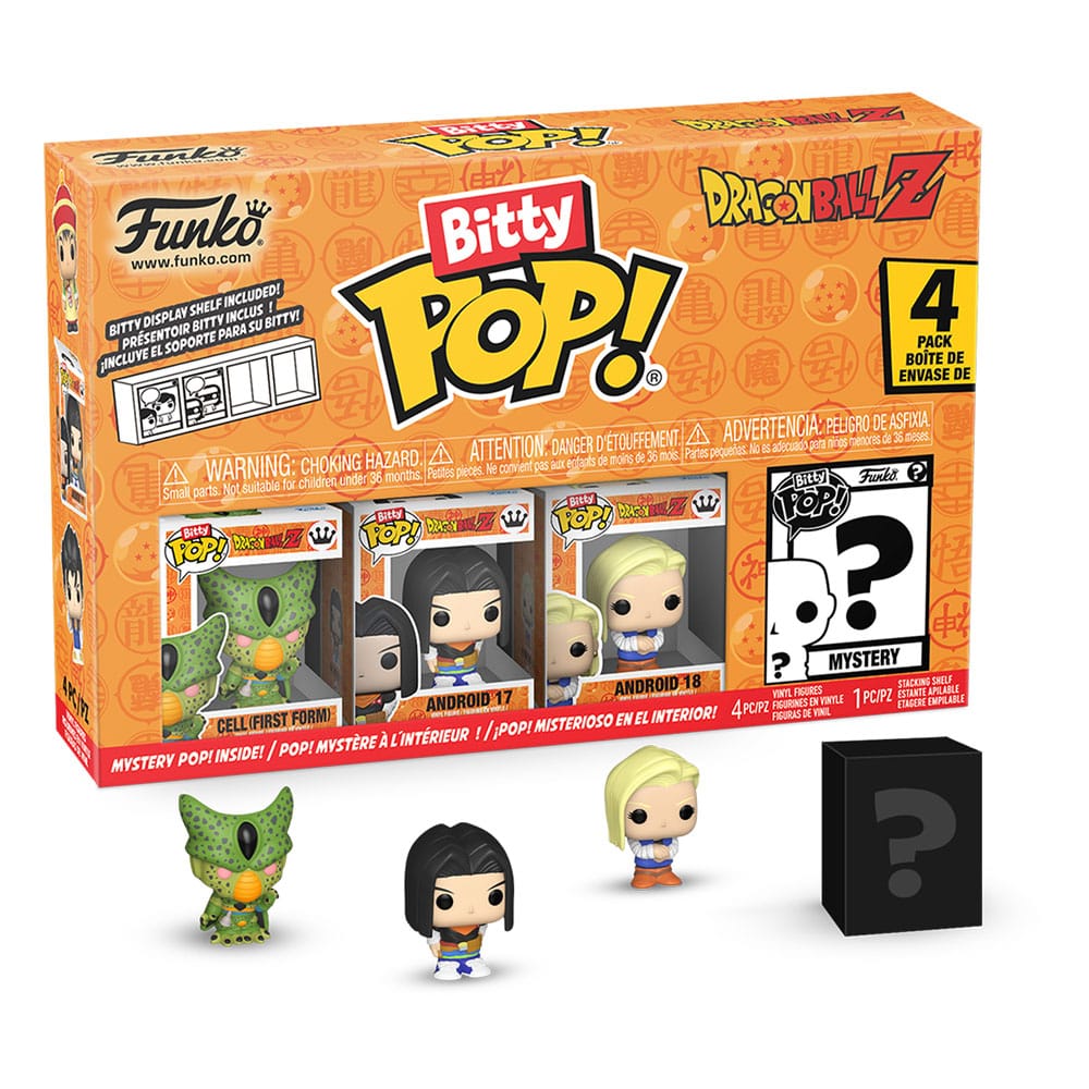 Dragon Ball Bitty POP! Vinyl Figure 4-Pack Series 2 2.5 cm