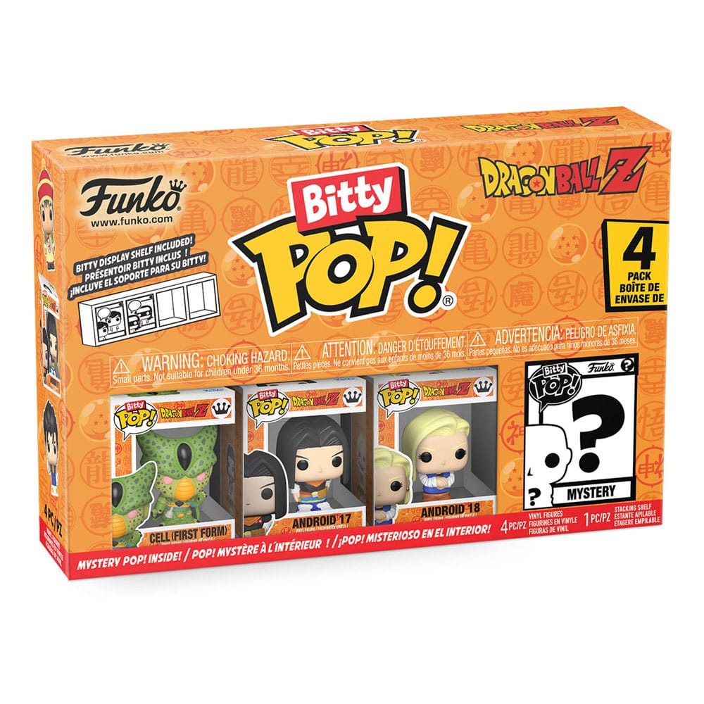 Dragon Ball Bitty POP! Vinyl Figure 4-Pack Series 2 2.5 cm