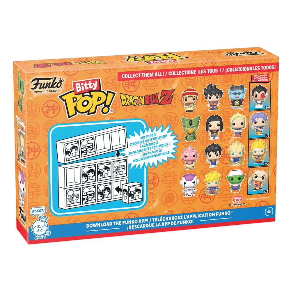 Dragon Ball Bitty POP! Vinyl Figure 4-Pack Series 2 2.5 cm