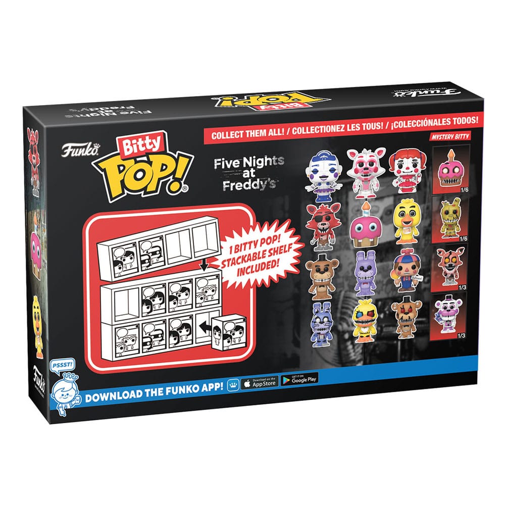 Five Nights at Freddy's Bitty POP! Vinyl Figure 4-Pack Freddy 2,5 cm