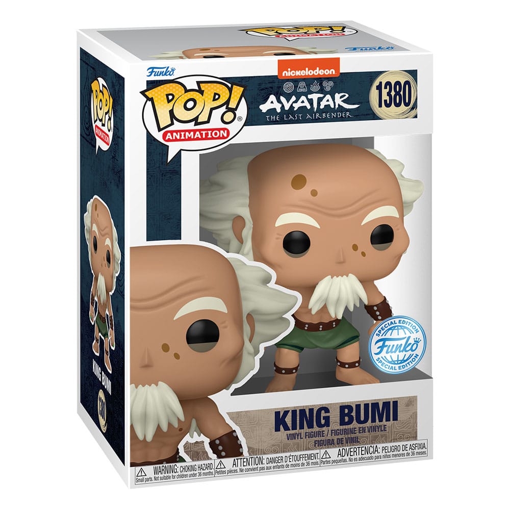 Avatar: La leggenda di Aang POP! Figura in vinile di animazione King Bumi 9 cm