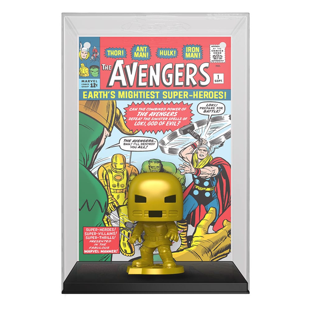 Marvel POP! Copertina del fumetto Figura in vinile Avengers #1 9 cm