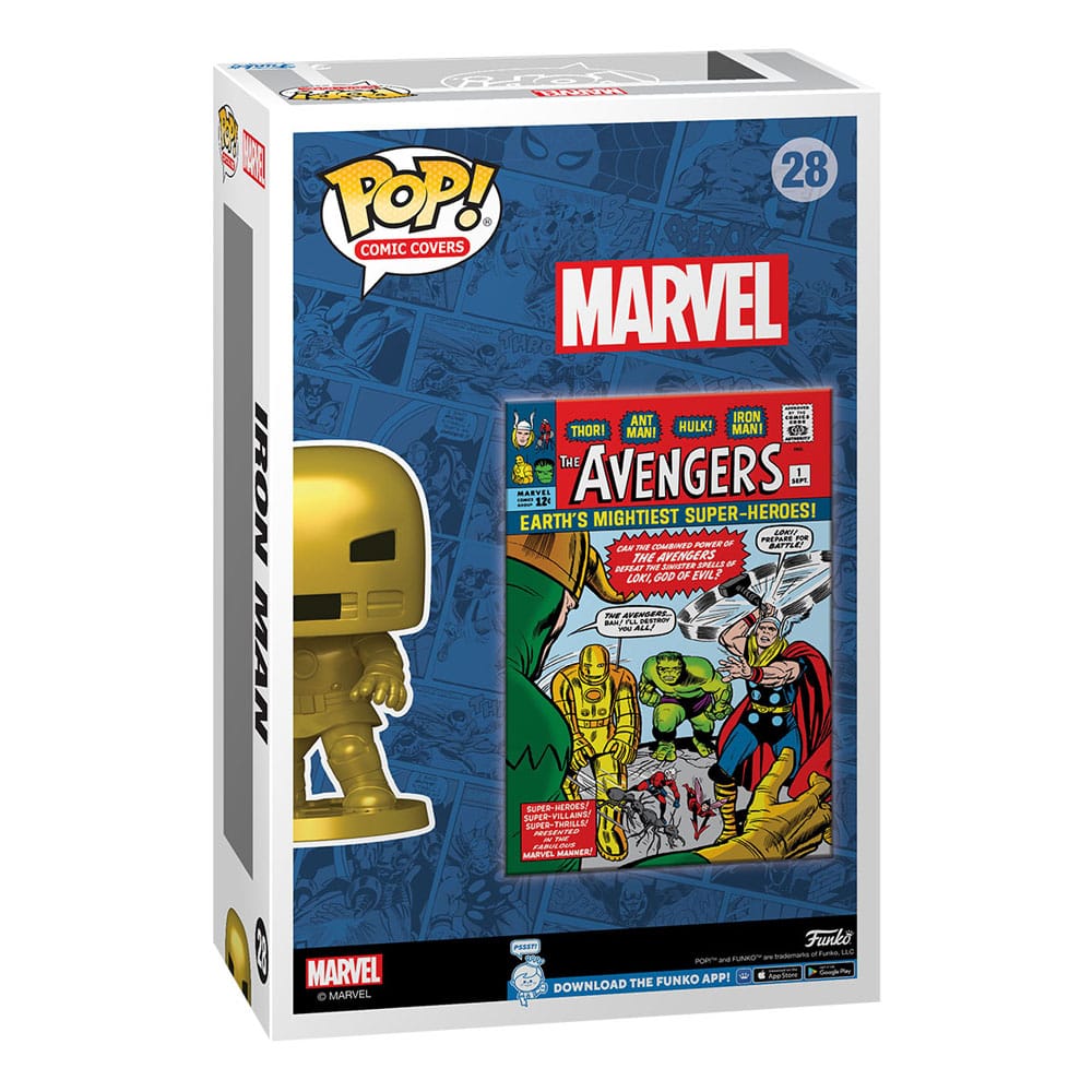 Marvel POP! Copertina del fumetto Figura in vinile Avengers #1 9 cm