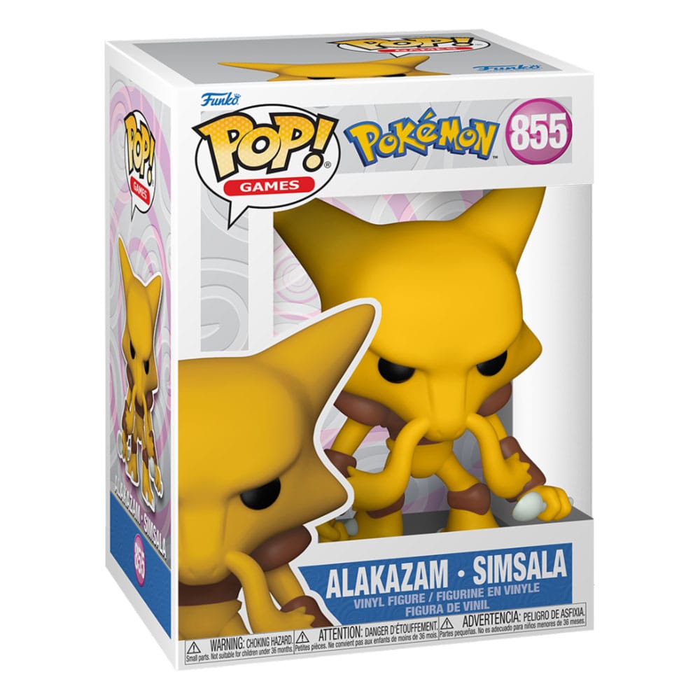 Pokemon POP! Figura in vinile di Games Alakazam (EMEA) 9 cm