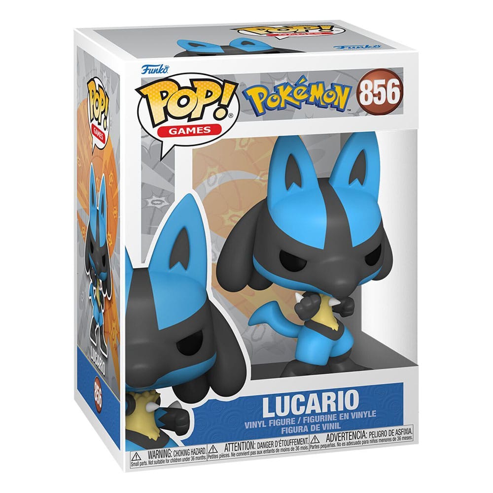Pokemon POP! di grandi dimensioni Figura in vinile Lucario (EMEA) 25 cm