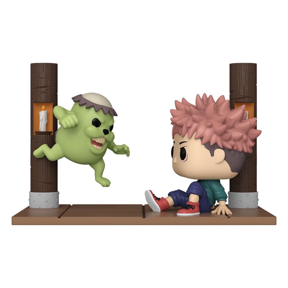 Jujutsu Kaisen POP Moments Vinyl Figures Itadori e bambola CRSD 9 cm