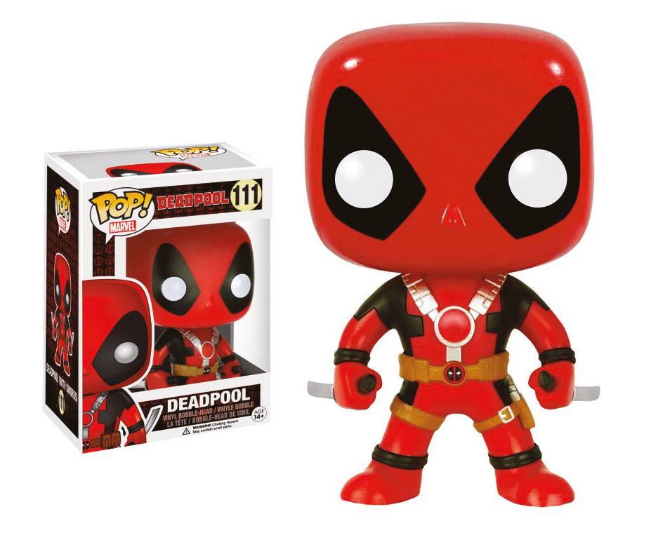 Fumetti Marvel POP! Bobble-head in vinile Deadpool Due spade 10 cm