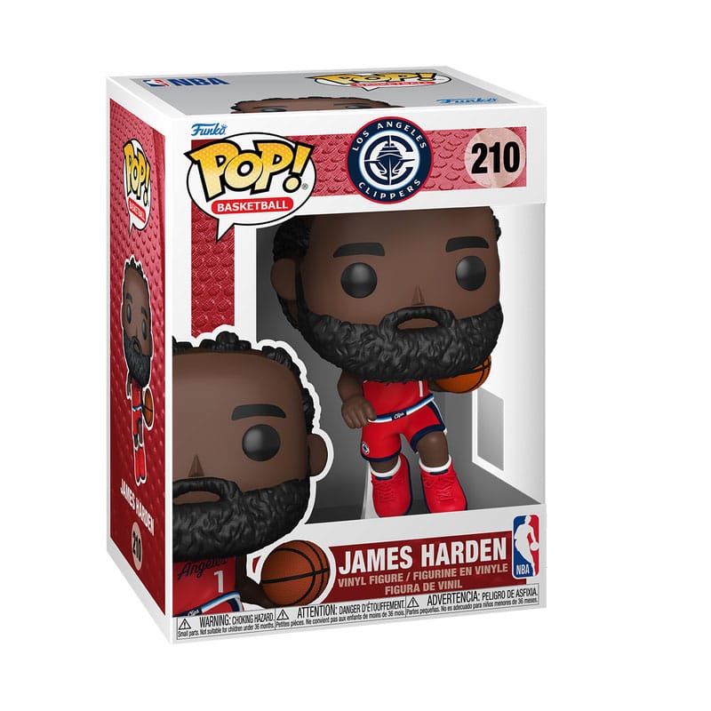 NBA Legends POP! Philadelphia 76ers Sports Vinyl Figure - James Harden 9 cm