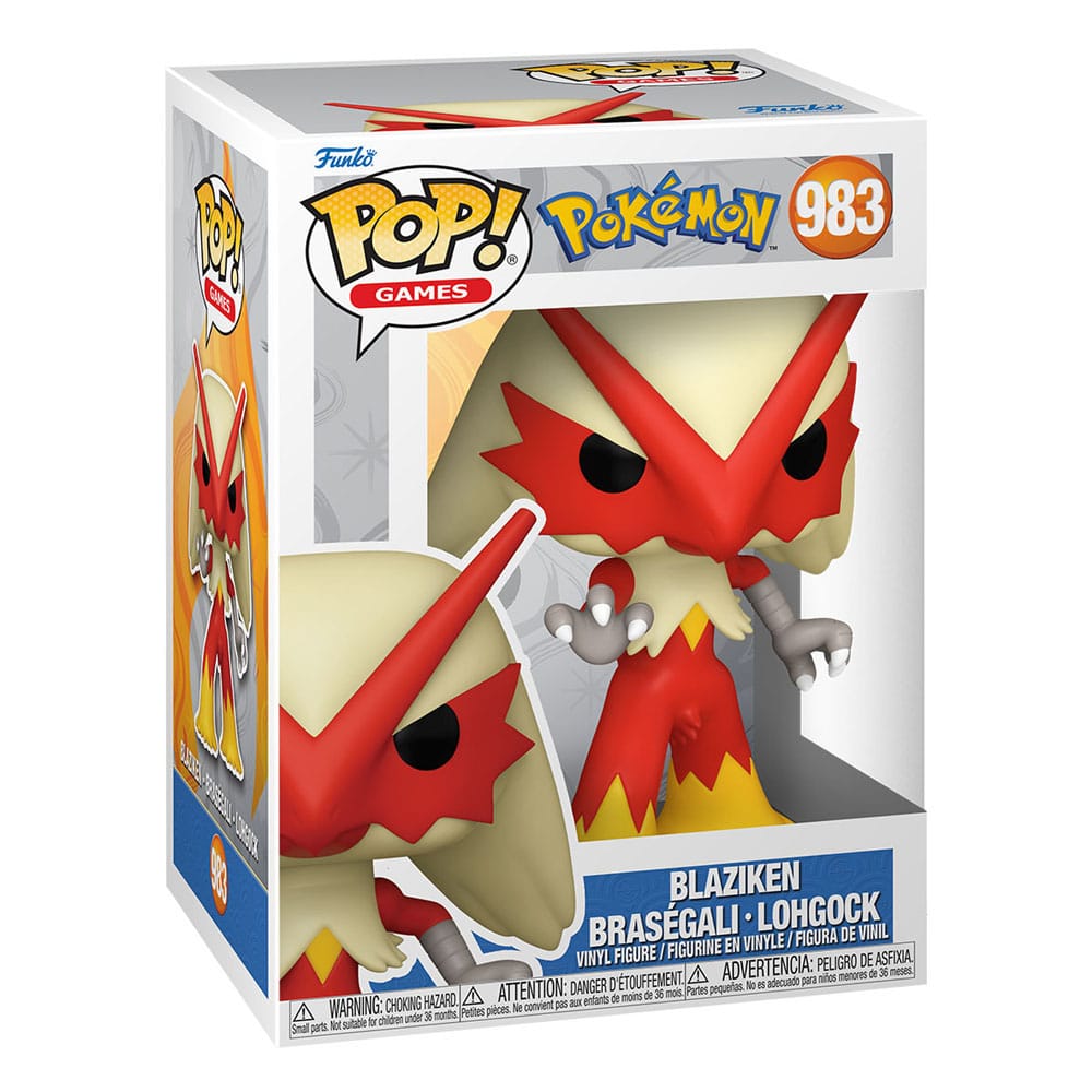 Pokemon POP! Figura in vinile di Games Blaziken (EMEA) 9 cm