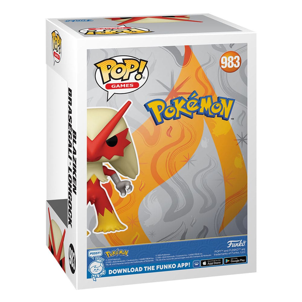 Pokemon POP! Figura in vinile di Games Blaziken (EMEA) 9 cm