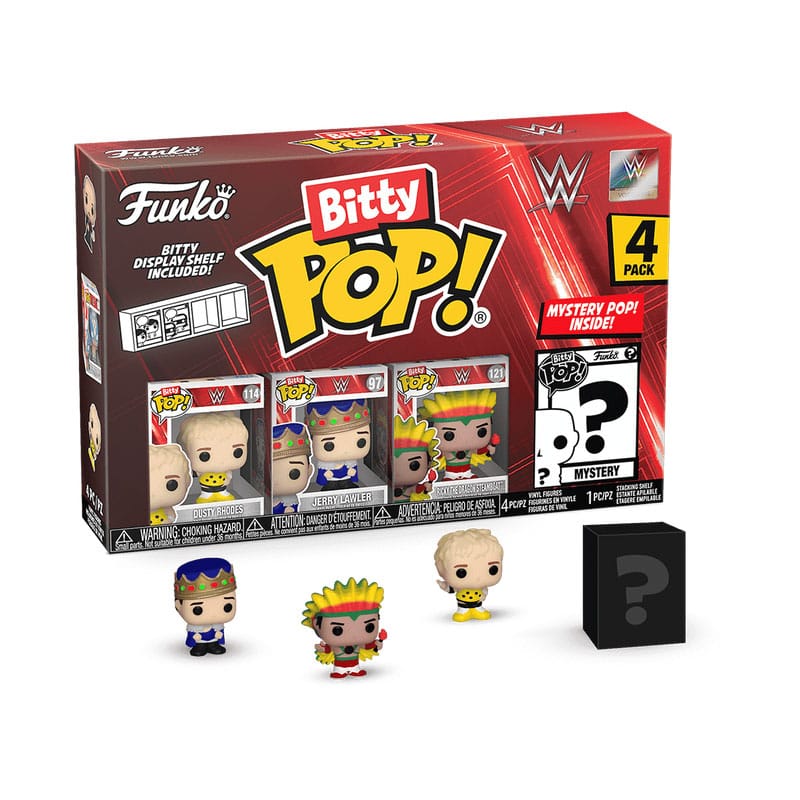WWE Bitty POP! Vinyl Figure 4-Pack Dusty Rhodes 2.5 cm