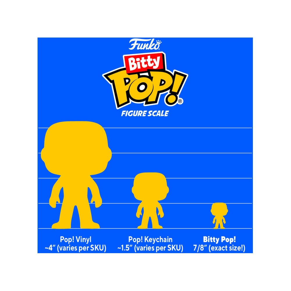 WWE Bitty POP! Vinyl Figure 4-Pack The Undertaker 2.5 cm
