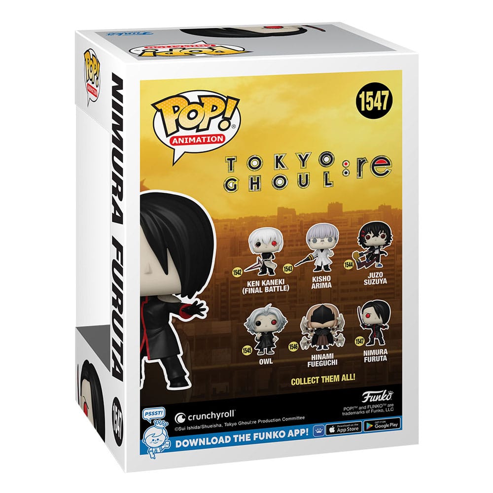 Tokyo Ghoul:re POP! Animazione Figura in vinile Nimura Furuta 9 cm