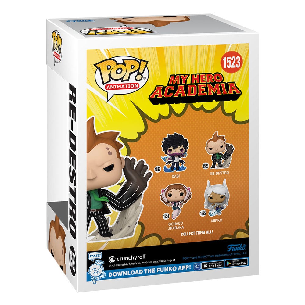 My Hero Academia POP! Figura in vinile di animazione Destro 9 cm