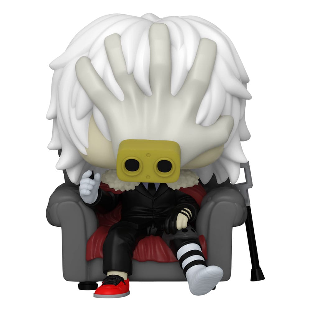 My Hero Academia POP! Figura in vinile deluxe Shigaraki sulla sedia 9 cm