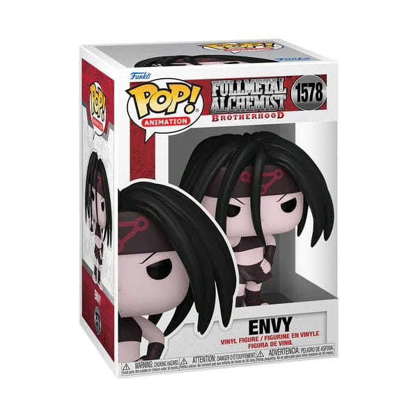 POP! della Confraternita di Fullmetal Alchemist Figura in vinile Animation Envy 9 cm