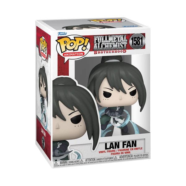 POP! della Confraternita di Fullmetal Alchemist Figura in vinile di animazione Lan Fan (Ninja) 9 cm