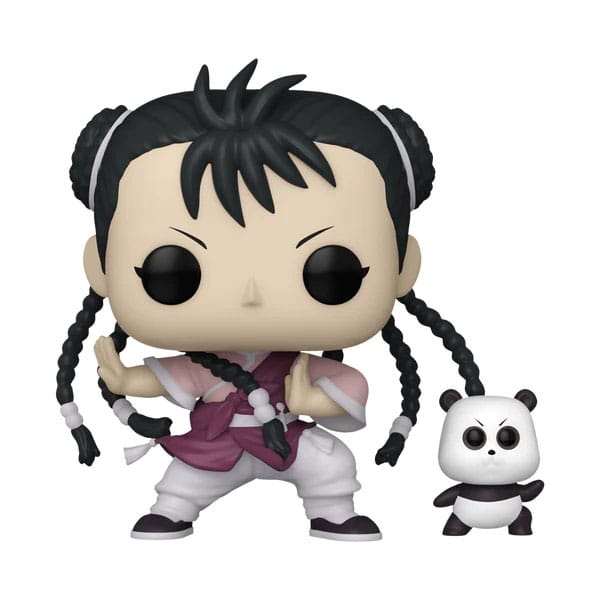 POP e amico di Fullmetal Alchemist Brotherhood! Figura in vinile di animazione May Chang con panda 9 cm