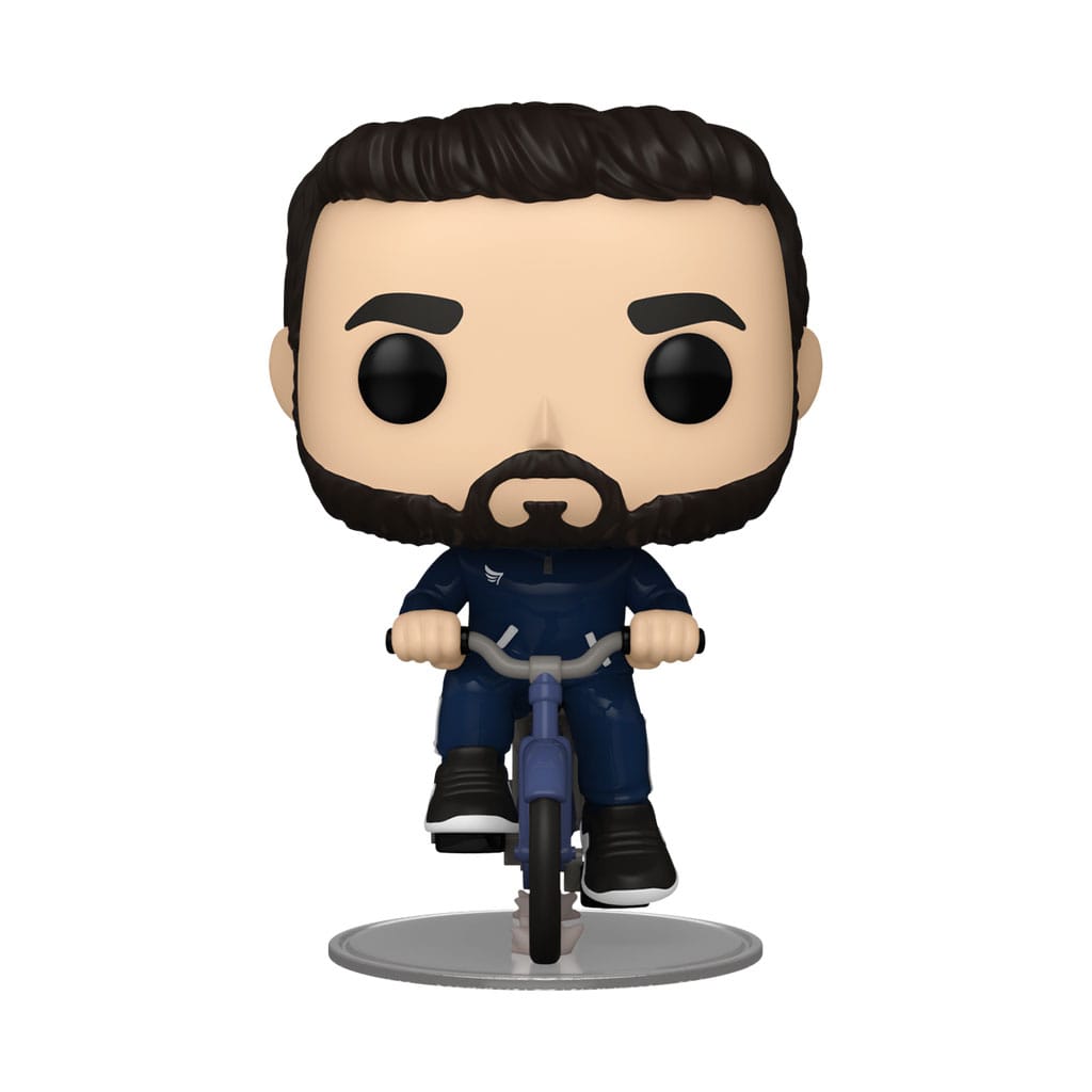 Ted Lasso POP! Figura in vinile TV Roy Kent in bicicletta 9 cm