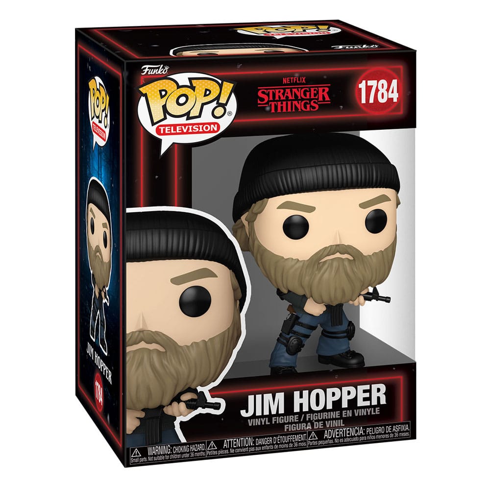 Stranger Things POP! Television Vinyl Figures Jim Hopper 9 cm