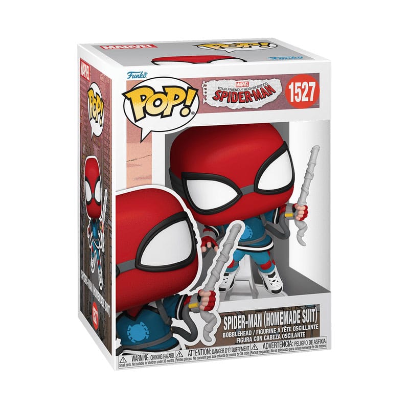 Friendly Neighborhood Spider-Man POP! Proto Suit Spider-Man Vinyl Figure 9 cm