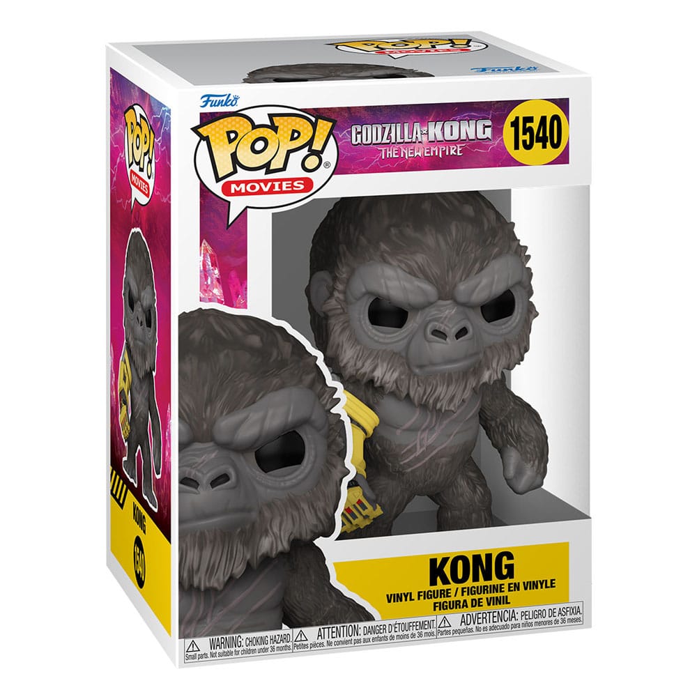 Godzilla contro Kong 2 POP! Figura in vinile del film Kong 9 cm
