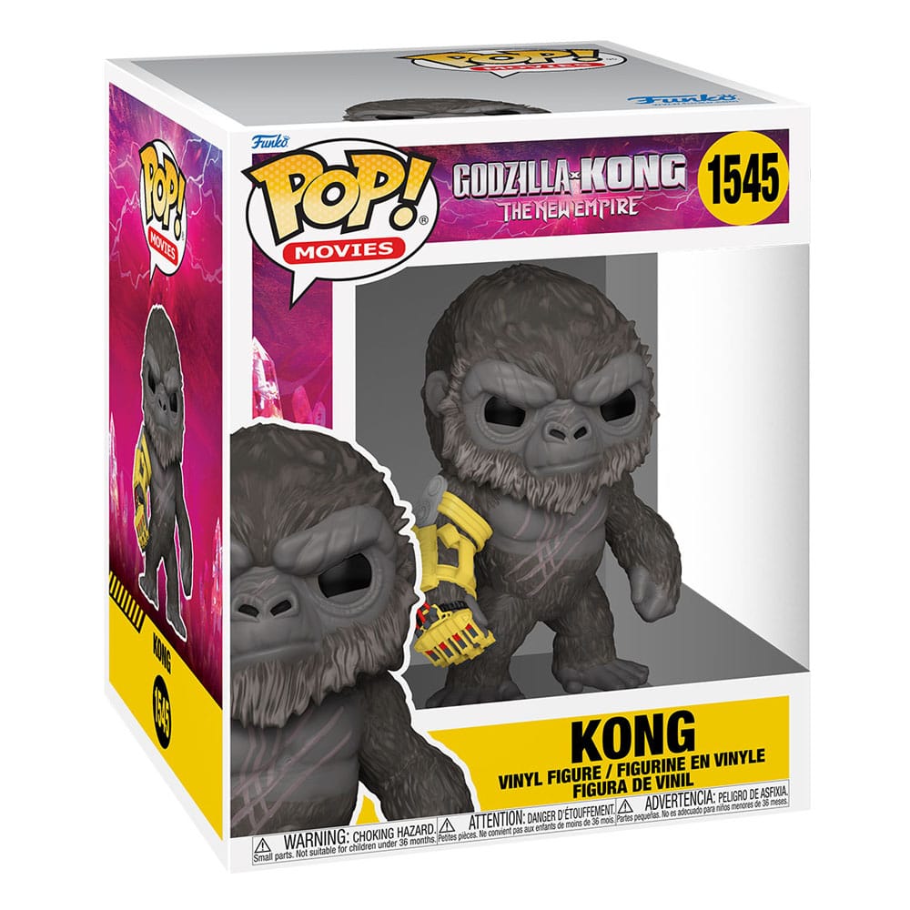 Godzilla contro Kong 2 POP! di grandi dimensioni Figura in vinile Kong 15 cm