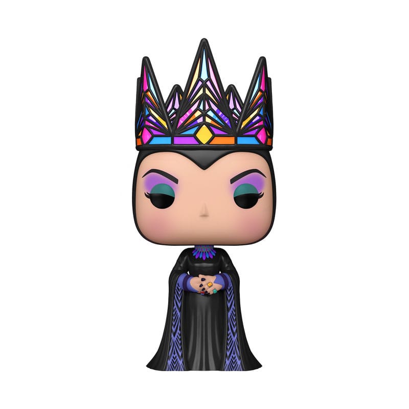 Disney POP! Figura in vinile Disney Regina Cattiva (abito blu e nero) 9 cm