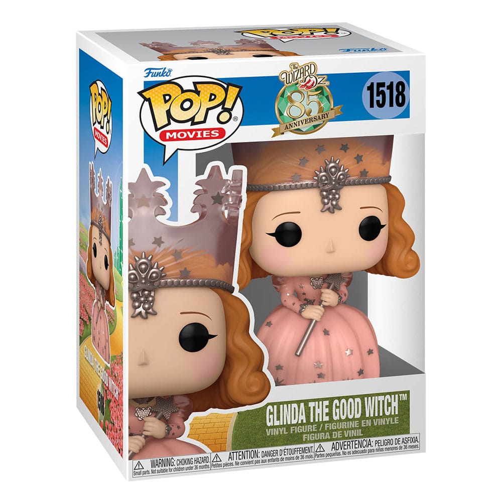 Il Mago di Oz POP & Buddy! Figura in vinile del film Glinda la strega buona 9 cm