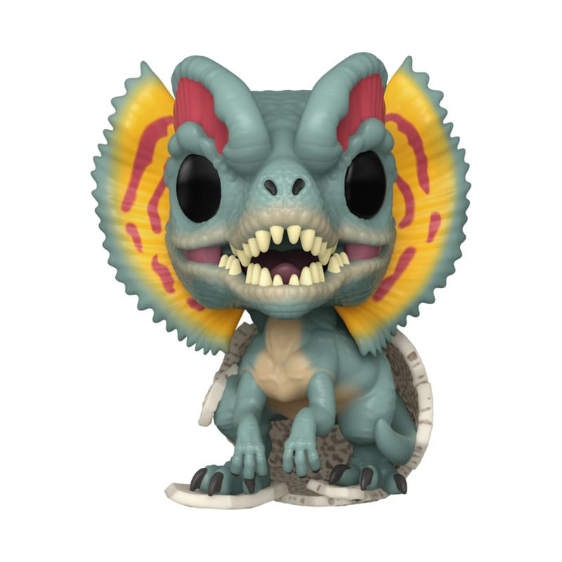 Cucciolo di Jurassic Park POP! Figura in vinile del film Dilophosaurus 9 cm