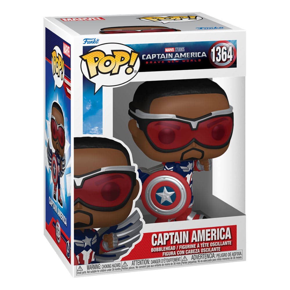 Capitan America Brave New World POP! Figura in vinile del film Capitan America 9 cm