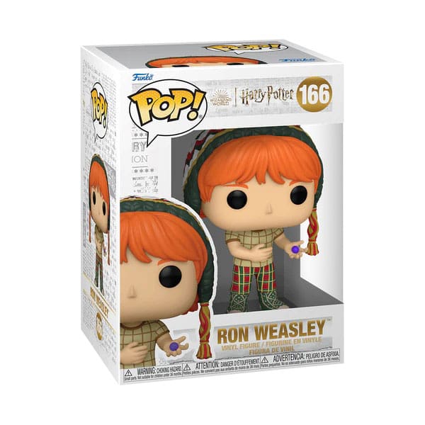 Harry Potter POP! Figura in vinile di Ron con caramelle, 9 cm