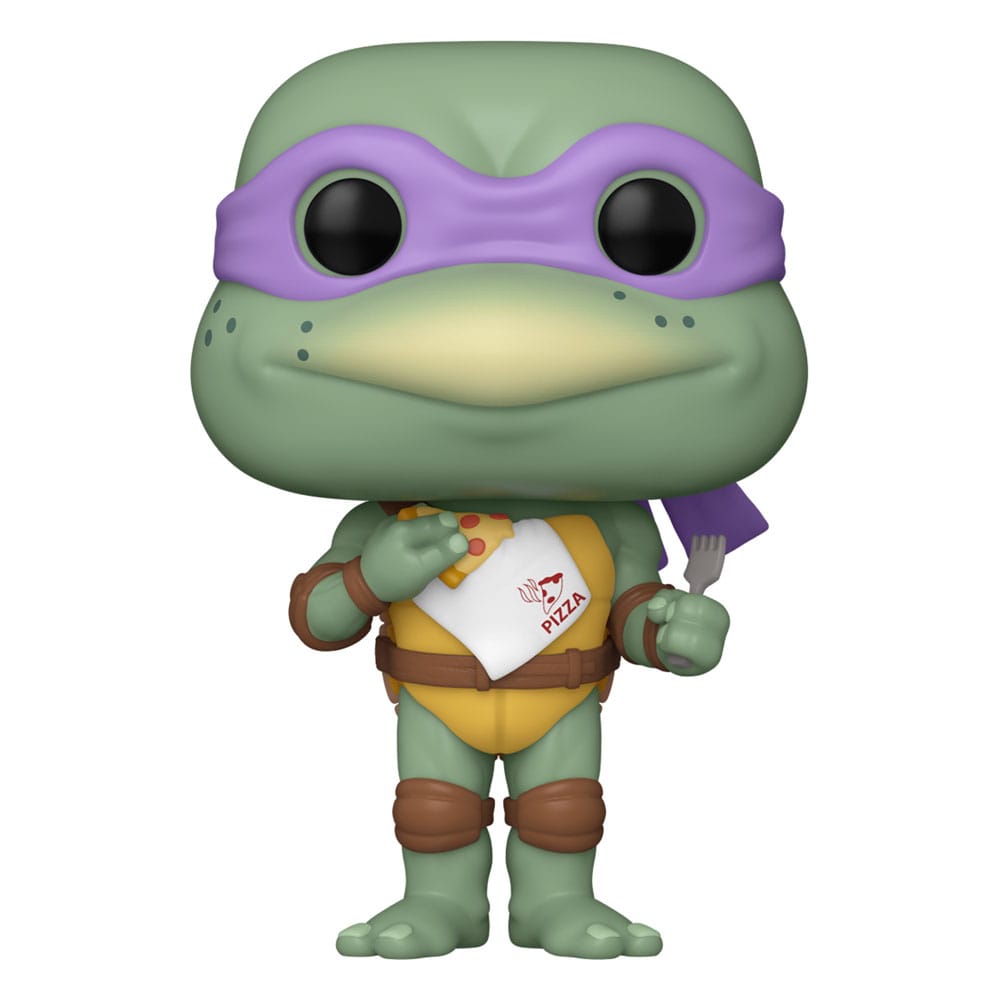 Le Tartarughe Ninja POP! Figura in vinile del film Donatello con tovagliolo 9 cm