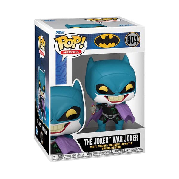 Serie DC Comics POP! Heroes Vinyl Batman War Zone - Joker 9 cm