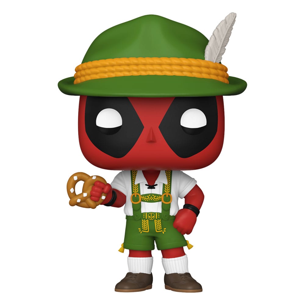 Parodia di Deadpool POP! Figura in vinile Lederhosen 9 cm