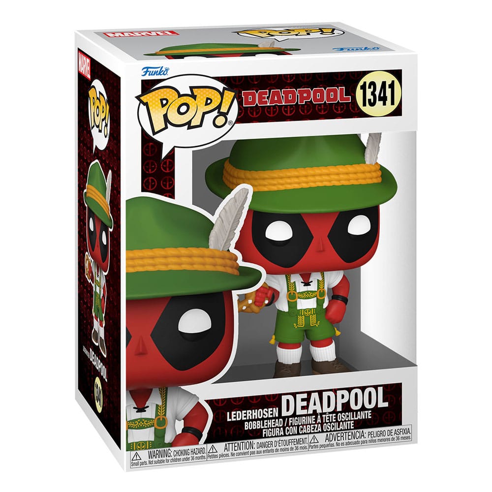Parodia di Deadpool POP! Figura in vinile Lederhosen 9 cm