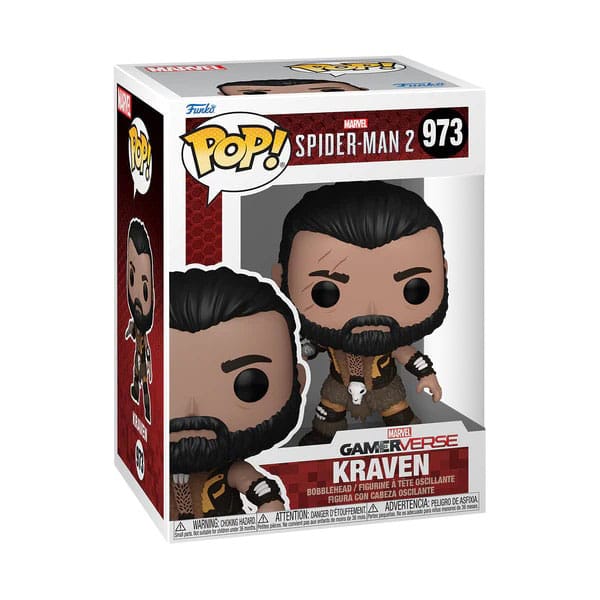 Spider-Man 2 POP! Figura in vinile di Kraven da 9 cm