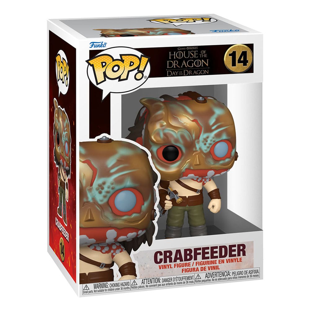 Casa del Drago POP! Figura in vinile TV Crabfeeder 9 cm