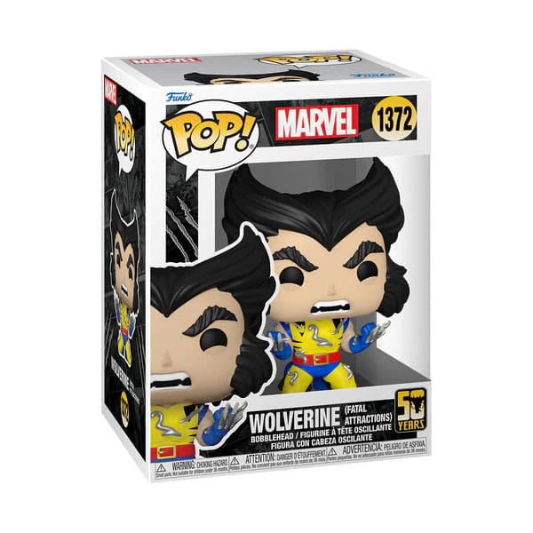 Marvel POP! Figura in vinile Marvel Wolverine 50th - Ultimate Wolverine con Adamantio 9 cm